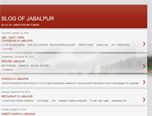 Tablet Screenshot of blogjabalpur.blogspot.com