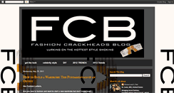 Desktop Screenshot of fashioncrackheads.blogspot.com