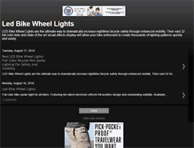 Tablet Screenshot of ledbikewheellights.blogspot.com