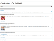 Tablet Screenshot of polisholic-confessions.blogspot.com