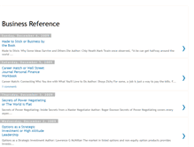 Tablet Screenshot of business-reference.blogspot.com