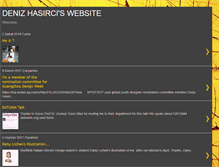 Tablet Screenshot of denizhasirci.blogspot.com