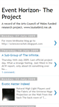 Mobile Screenshot of eventhorizon-theproject.blogspot.com
