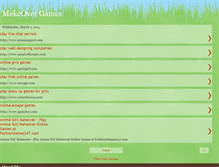 Tablet Screenshot of makeovergames-games.blogspot.com