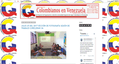 Desktop Screenshot of colombianosenvenezuelaunasolabandera.blogspot.com