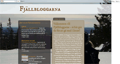 Desktop Screenshot of fjallbloggarna.blogspot.com