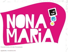 Tablet Screenshot of nonamariapresente.blogspot.com