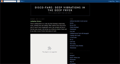 Desktop Screenshot of disco-fare.blogspot.com