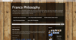 Desktop Screenshot of francophilosophy.blogspot.com