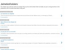 Tablet Screenshot of jaimelesfraisiers.blogspot.com