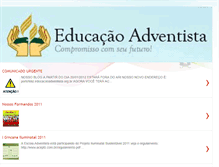 Tablet Screenshot of portofeliz-escolaadventista.blogspot.com