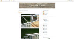 Desktop Screenshot of maison-camy.blogspot.com