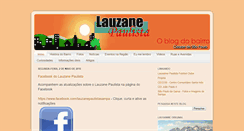 Desktop Screenshot of lauzanepaulista.blogspot.com