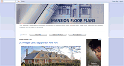 Desktop Screenshot of mansionfloorplans.blogspot.com