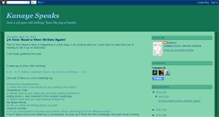Desktop Screenshot of kanaye44.blogspot.com