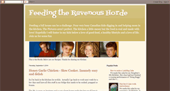 Desktop Screenshot of feedingtheravenoushorde.blogspot.com