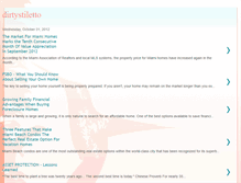 Tablet Screenshot of dirtystiletto.blogspot.com