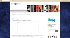 Desktop Screenshot of grupoplanetavenezuela.blogspot.com