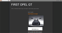 Desktop Screenshot of first-opel-gt.blogspot.com