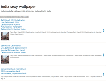 Tablet Screenshot of indiasexywallpaper.blogspot.com