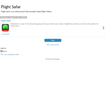Tablet Screenshot of flightsafar.blogspot.com