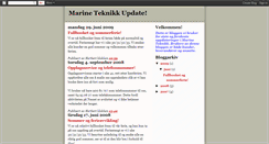 Desktop Screenshot of marineteknikk.blogspot.com