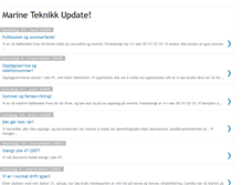 Tablet Screenshot of marineteknikk.blogspot.com