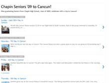 Tablet Screenshot of chapinseniors09.blogspot.com