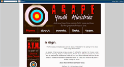 Desktop Screenshot of agapeym.blogspot.com