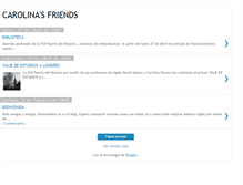 Tablet Screenshot of carolinasfriends.blogspot.com