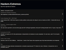 Tablet Screenshot of hackersextremos.blogspot.com