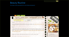 Desktop Screenshot of beauty-routine.blogspot.com