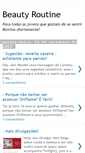 Mobile Screenshot of beauty-routine.blogspot.com