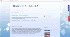 Desktop Screenshot of bastantablog.blogspot.com