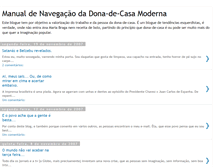 Tablet Screenshot of manualdonadecasa.blogspot.com