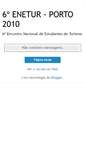 Mobile Screenshot of 6eneturporto2010.blogspot.com