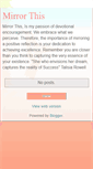 Mobile Screenshot of mirrorthis.blogspot.com