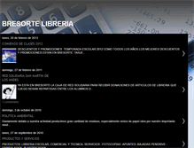 Tablet Screenshot of libreriabresorte.blogspot.com