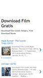 Mobile Screenshot of downloadfilmgratisfree.blogspot.com