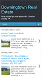 Mobile Screenshot of downingtownrealestate.blogspot.com