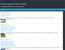 Tablet Screenshot of downingtownrealestate.blogspot.com