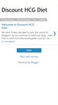 Mobile Screenshot of discounthcgdiet.blogspot.com