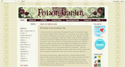 Desktop Screenshot of poison-garden.blogspot.com