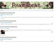 Tablet Screenshot of poison-garden.blogspot.com