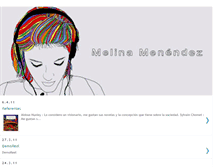 Tablet Screenshot of melinamenendez.blogspot.com