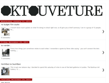 Tablet Screenshot of oktouveture.blogspot.com