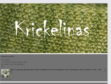 Tablet Screenshot of krickelinas.blogspot.com