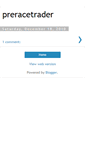 Mobile Screenshot of preracetrader.blogspot.com