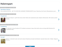 Tablet Screenshot of holstresport.blogspot.com