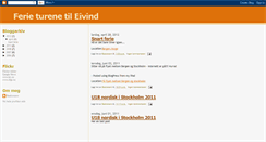 Desktop Screenshot of eivindferie.blogspot.com